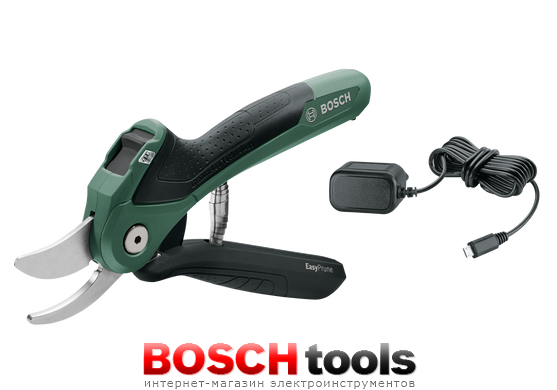 Акумуляторні садові ножиці Bosch EasyPrune