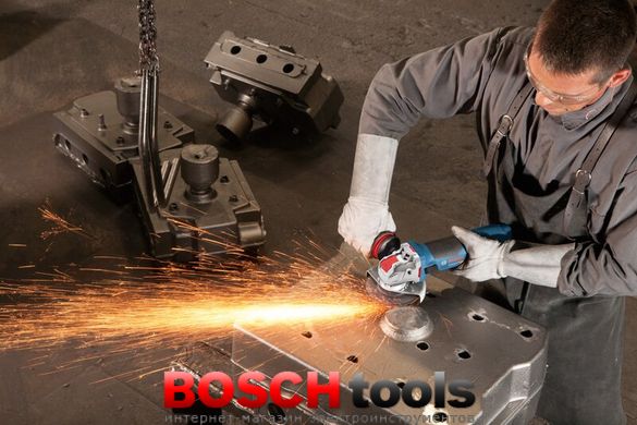 Угловая шлифмашина Bosch GWX 17-125 S с X-LOCK