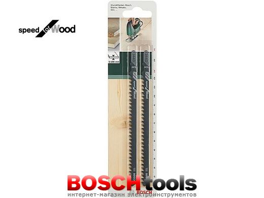 Полотно для лобзиків Bosch T 344 D Speed for Wood