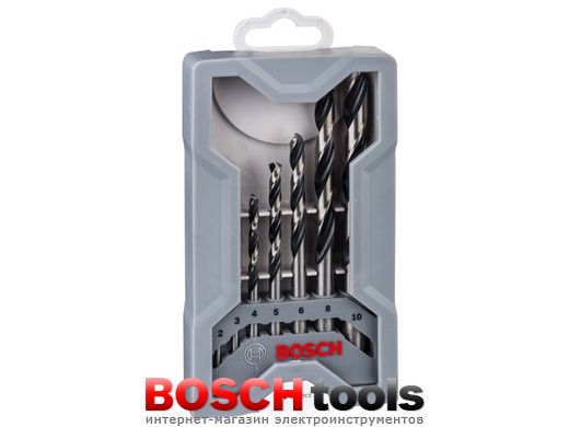 Набор сверл по металлу Bosch HSS PointTeQ (7 шт.)