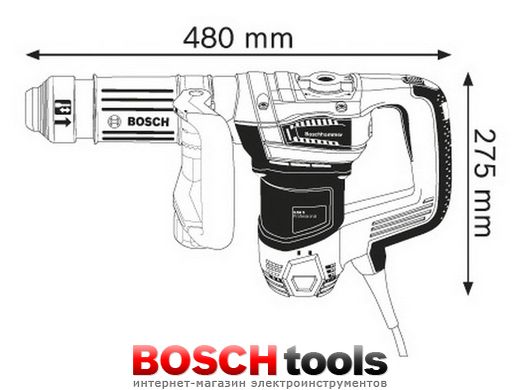 Відбійний молоток SDS max Bosch GSH 501