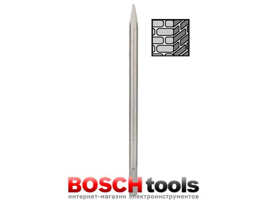 Пікоподібне зубило Bosch SDS-Max 400 мм, ECO