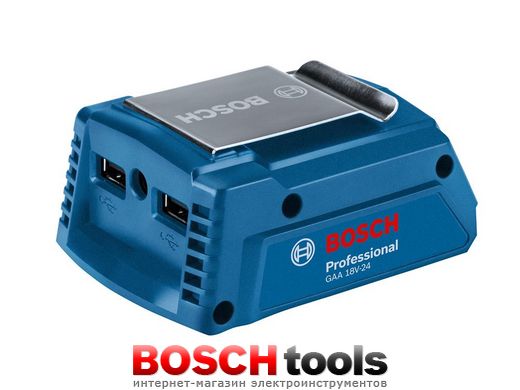 Адаптер для зарядки USB-устройств Bosch GAA 18V-24