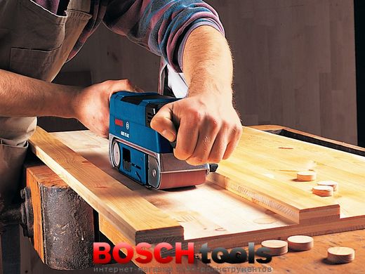 Стрічкова шліфувальна машина Bosch GBS 75 AE