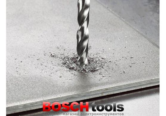 Набір свердел по металу Bosch HSS-G, DIN 338, 135 °, в Toughbox (18 шт.)