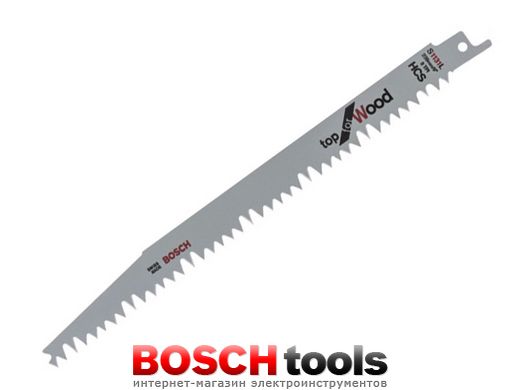 Шабельне пильне полотно Bosch, S 1131 L, 5 TPI, 228 мм Top for Wood