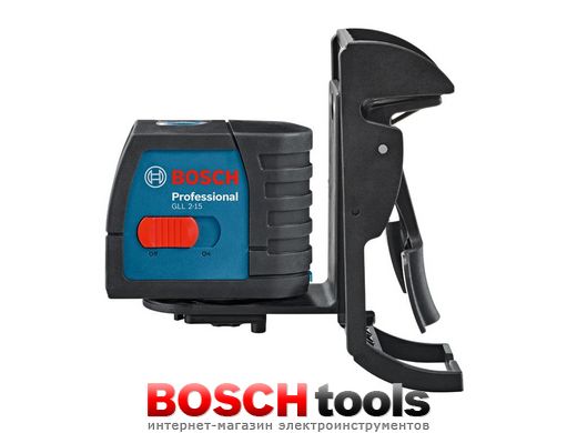 Линейный лазерный нивелир Bosch GLL 2-15