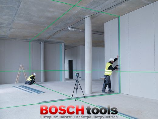 Линейный лазерный нивелир Bosch GLL 3-80 CG