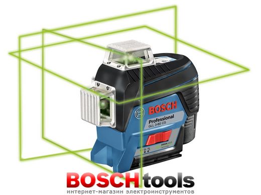 Линейный лазерный нивелир Bosch GLL 3-80 CG