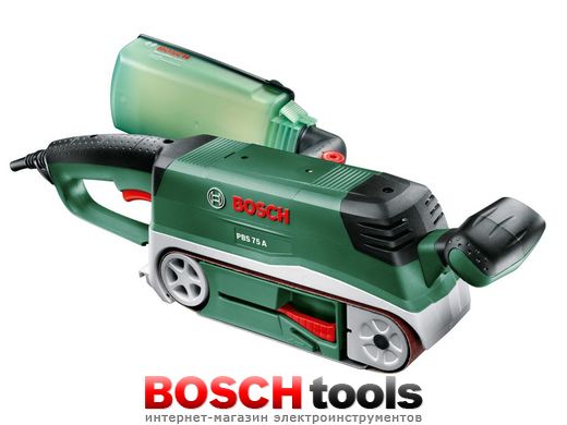 Стрічкова шліфувальна машина Bosch PBS 75 A