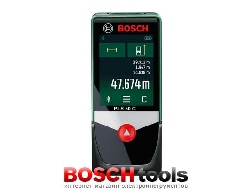 Цифровий лазерний далекомір Bosch PLR 50 C