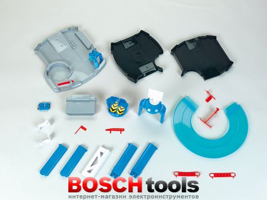 Детский игровой набор Паркинг Bosch Car Service с 6 уровнями парковки и петлей (Klein 2844)