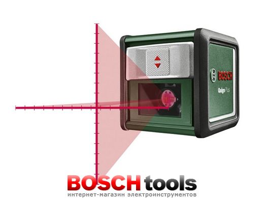 Хрестоподібний лінійний лазер Bosch Quigo Plus