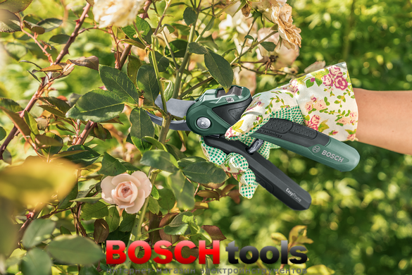 Акумуляторні садові ножиці Bosch EasyPrune