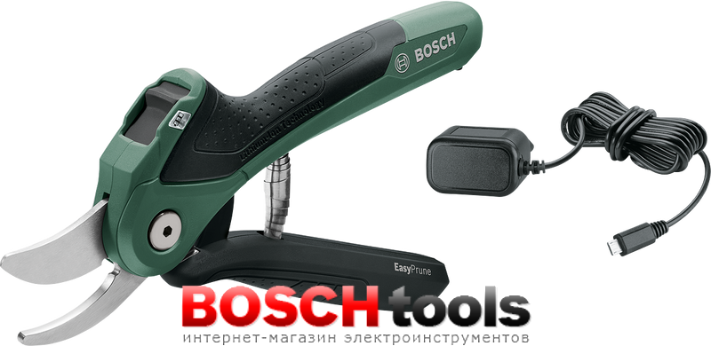 Аккумуляторные садовые ножницы Bosch EasyPrune