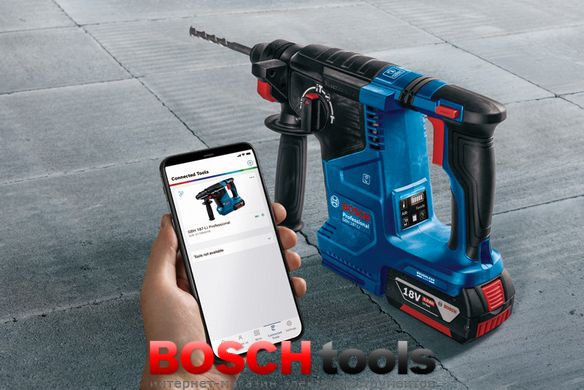 Акумуляторний перфоратор Bosch GBH 187-LI з SDS plus