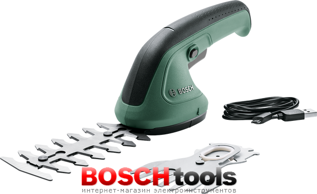Аккумуляторные ножницы Bosch EasyShear, для травы и кустов