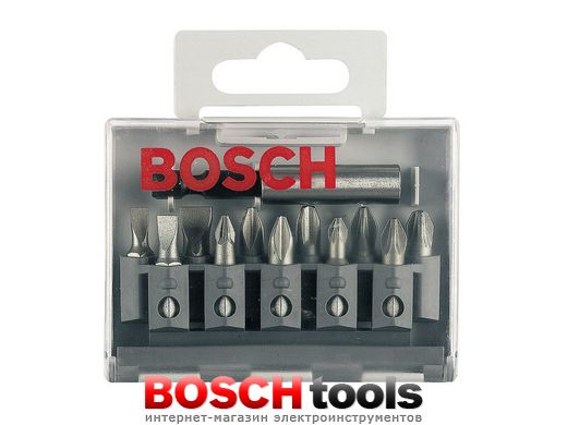 Набор бит Bosch Extra-Hart 11+1