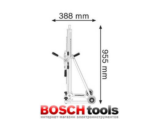 Стійка для свердлильної машини Bosch GCR 350
