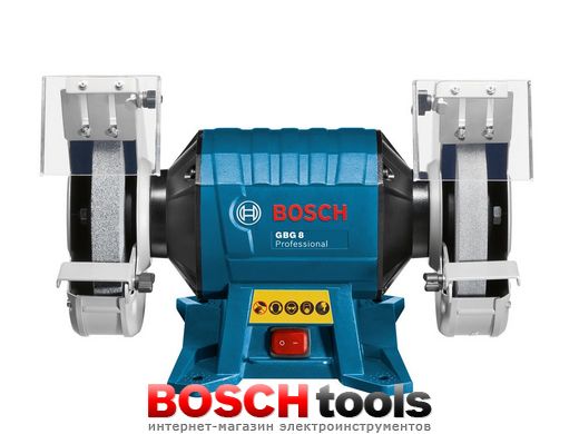 Точило с двумя шлифовальными кругами Bosch GBG 8