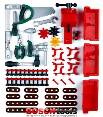 Детский игровой набор Мастерская Bosch (Klein 8320) 79 предметов