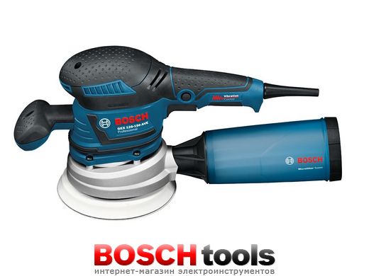 Эксцентриковая шлифмашина Bosch GEX 125-150 AVE