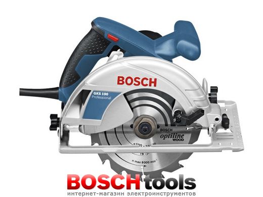 Циркулярна пилка Bosch GKS 190 + плоскогубці Wiha