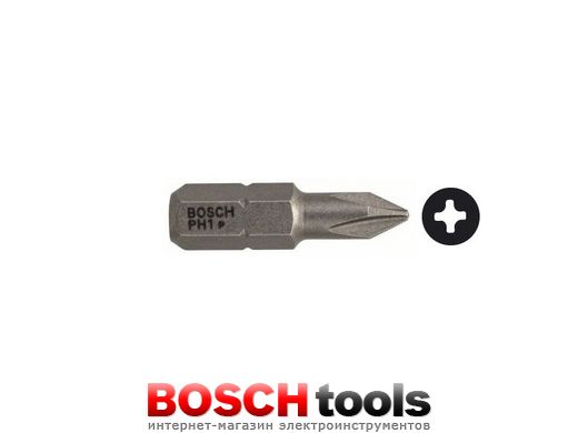 Бита Bosch PH1, 25 мм, ECO