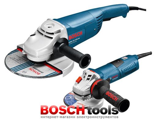 Комплект инструментов Bosch GWS 13-125 CIE + GWS 22-230 JH