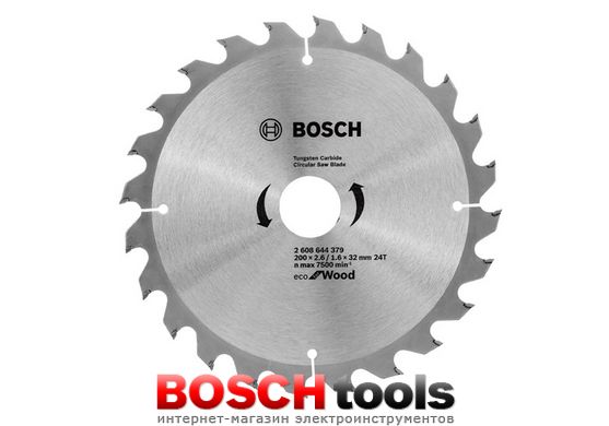 Пильный диск Bosch optiline ECO, Ø 200x32-24T