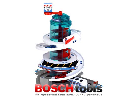 Детский игровой набор Bosch Car Service -Helix- парковочный гараж (Klein 2899)