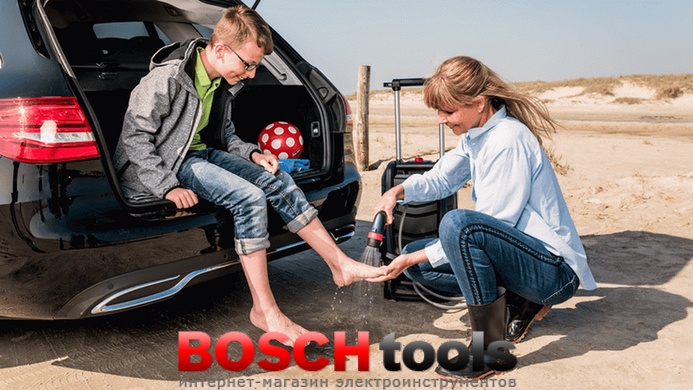 Аккумуляторная мойка низкого давления Bosch Fontus