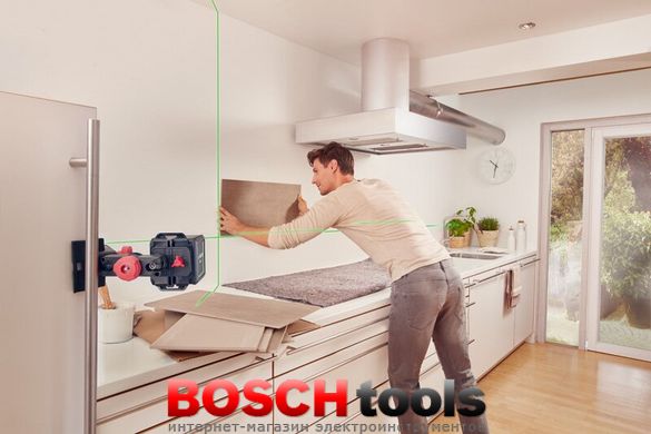 Лінійний лазерний нівелір Bosch Quigo green