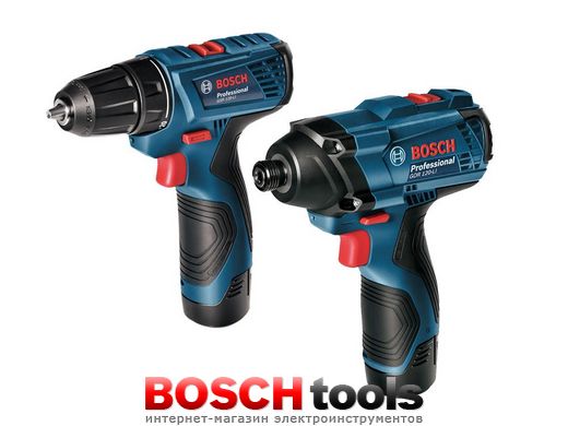 Набор аккумуляторного инструмента Bosch GDR 120 LI + GSR 120 LI