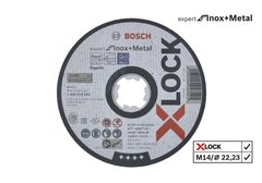 Отрезной диск Bosch X-LOCK Expert for Inox and Metal 125x1x22,23
