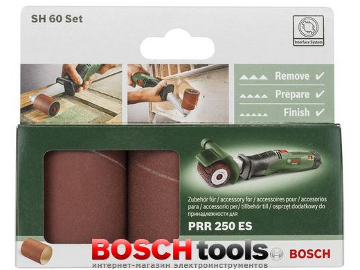 Набор шлифлент Bosch SH 60, K.80/120/240