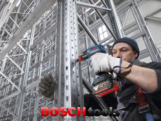 Аккумуляторный ударный гайковерт Bosch GDX 18 V-EC Professional