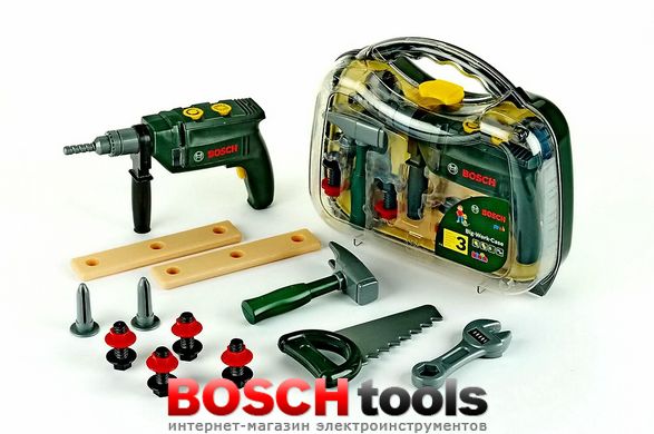Дитячий ігровий набір Кейс з інструментами Bosch (Klein 8416) 16 предметів