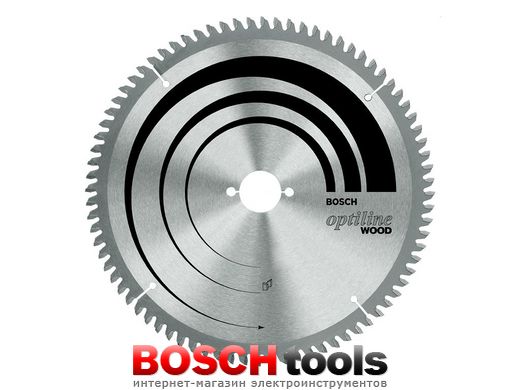 Пиляльний диск Bosch Optiline Wood, Ø 190x30x2,6 (60)