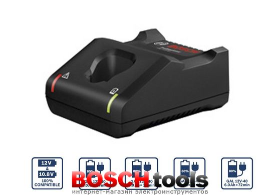 Зарядний пристрій Bosch GAL 12V-40