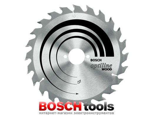 Пильный диск Bosch optiline Wood, Ø 160x20/16x1,8 (48)