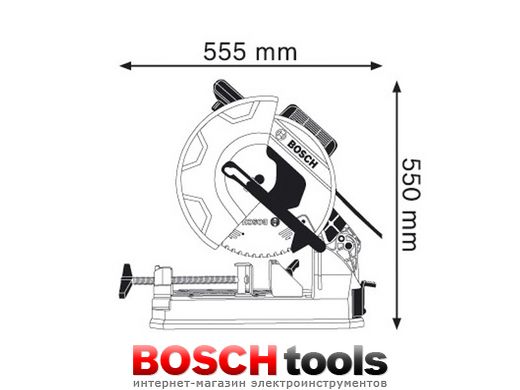 Монтажна пилка по металу Bosch GCD 12 JL