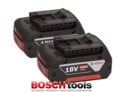 Комплект аккумуляторов Bosch 18B / 4,0 А/ч