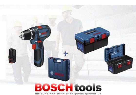 Акумуляторна дриль-шурупокрут Bosch GSR 12V-15 Professional