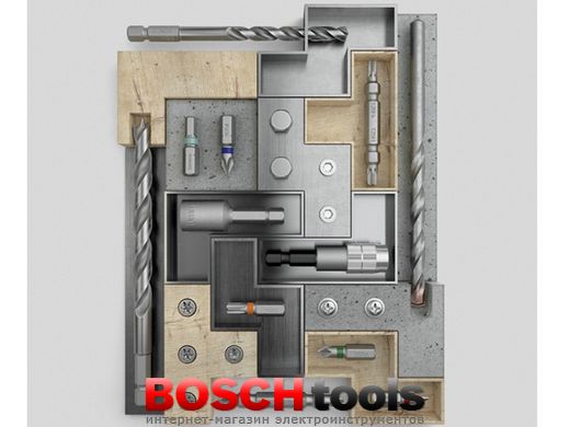 Набор сверл и бит Bosch Pro Mix для работы по металлу 35 шт.
