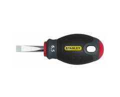 Отвертка укороченная "FatMax® Stubby" с параллельным жалом под прямой шлиц SL6.5х30 мм Stanley 0-65-404