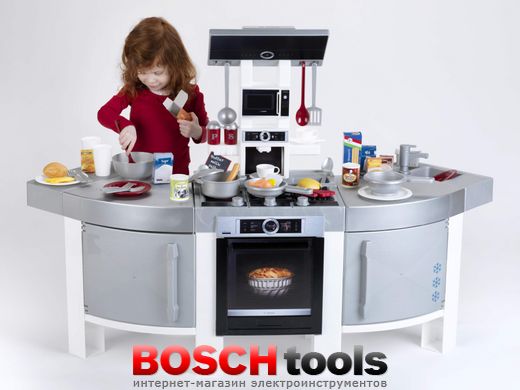 Дитяча ігрова кухня BOSCH "JUMBO" (Klein 7156) з електронним звуком «приготування їжі» і вбудованим світловим модулем