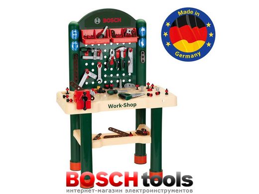 Дитячий ігровий набір Майстерня Bosch (Klein 8461) 82 предмета