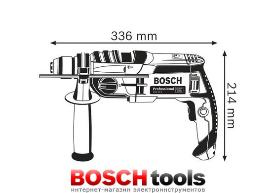 Ударна дриль Bosch GSB 20-2 з функцією KickBack Control