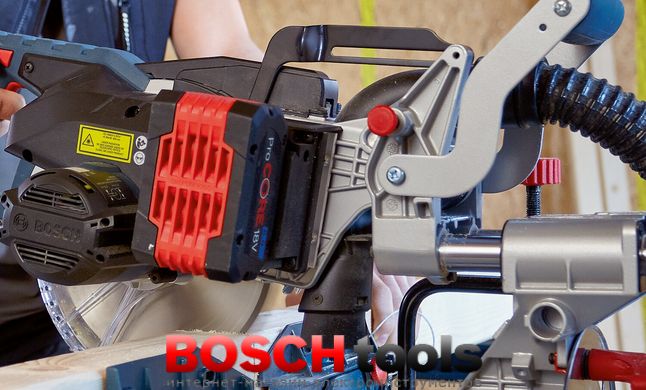 Аккумуляторная торцовочная пила Bosch BITURBO GCM 18V-216 Professional